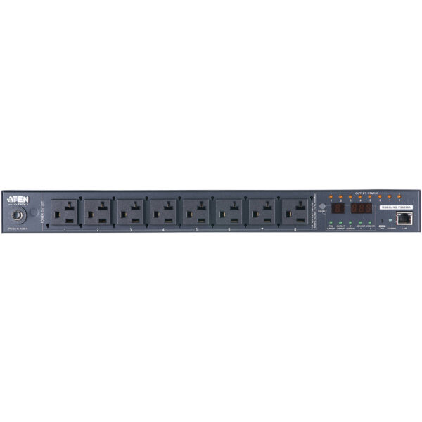 ATEN PE6208A 8-Outlet 20A/12A Power Distribution Unit (NEMA)