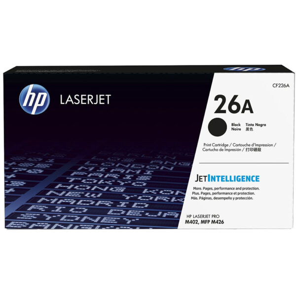 HP 26A Black LaserJet Toner Cartridge